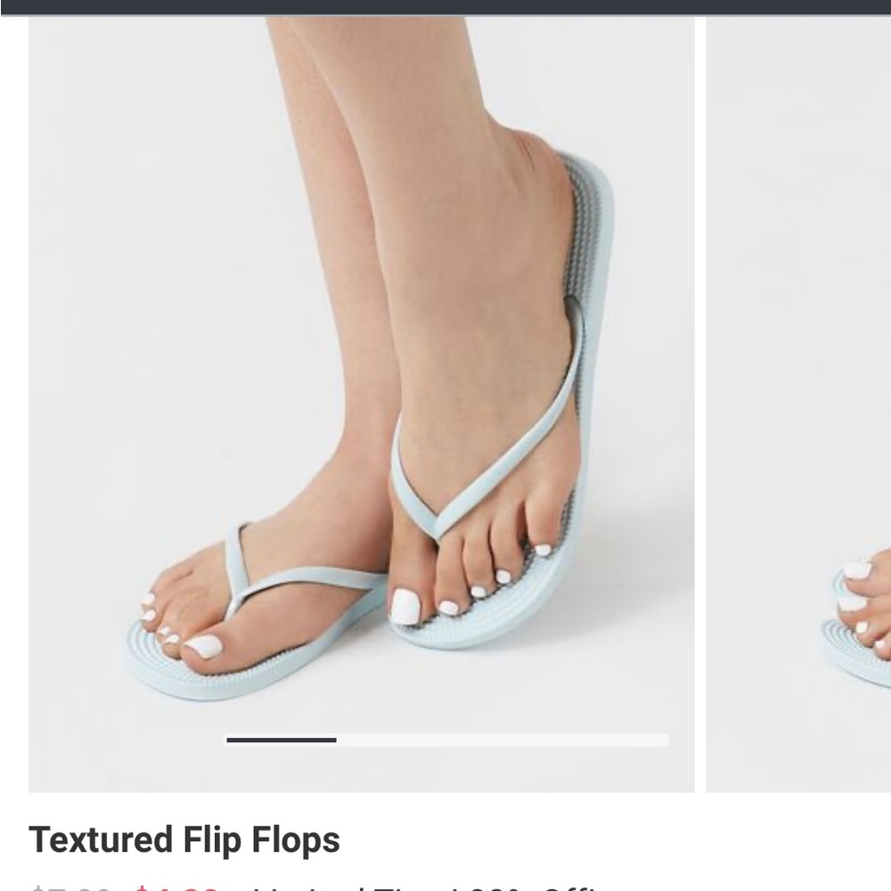Forever 21 Flip Flops - Picture 2 of 7